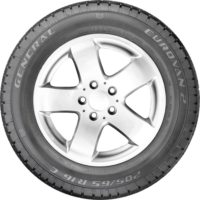 185R14C GENERAL EUROVAN 2 (102Q)-tyres.co.za